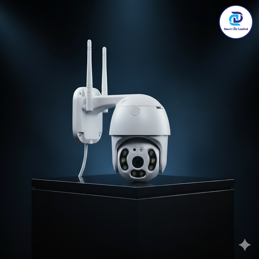 PTZ V380 Outdoor Waterproof IP Camera/Full-color Night Vision IP Camera Security Camera Ptz Camera Wifi Security Waterproof Outdoor Surveillance Camera V380 Pro Wi-Fi Motion Detection Smart Ptz Camera, HD 1080p Auto Tracking AI Camera