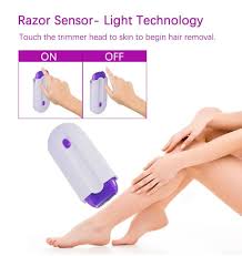 Finishing Touch Instant Pain Free Hair Remover Epilator Kit With Sensor Light