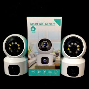 Smart IP Camera-Dual Lens Doll V380 PRO WIFI IP Camera Night Vision Two-way Voice Home WIFI IP Security Camera