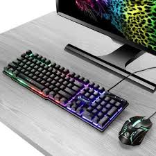 Product details of Gaming Keyboard and Mouse Gaming Combo with Backlight Lighting | Full RGB Support Brand Name: jedel Type: Wired DPI: 1000 Supports Human Engineering: Yes Mouse Connection: Wired With Multimedia Function Keys: NO Keyboard Standard: 104 Keys Interface: usb Feature: Waterproof Wrist Support: NO Anti-ghosting:6 keys Keyboard backlit: LED Private Mold: Yes Mechanical: Yes Programmable: NO Material: PPS plastic material, font laser carving Number of keys: 104 keys Product size: 43.5CM*12.8CM*3.5CM Function: With FN combined multi-Media function Wire: 3.0MM*1.35M wire drawing Support: multiple language versions, Mouse: 3D Lighiting mouse Mouse Standard DPI: 1000 Mouse size: 66*38*125mm Brand Name: jedel Type: Wired DPI: 1000 Supports Human Engineering: Yes Mouse Connection: Wired With Multimedia Function Keys: NO Keyboard Standard: 104 Keys Interface: usb Feature: Waterproof Wrist Support: NO Anti-ghosting:6 keys Keyboard backlit: LED Private Mold: Yes Mechanical: Yes Programmable: NO Material: PPS plastic material, font laser carving Number of keys: 104 keys Product size: 43.5CM*12.8CM*3.5CM Function: With FN combined multi-Media function Wire: 3.0MM*1.35M wire drawing Support: multiple language versions, Mouse: 3D Lighiting mouse Mouse Standard DPI: 1000 Mouse size: 66*38*125mm Specifications of Gaming Keyboard and Mouse Gaming Combo with Backlight Lighting | Full RGB Support BrandNo BrandSKU316536405_BD-1432702422ModelGK110